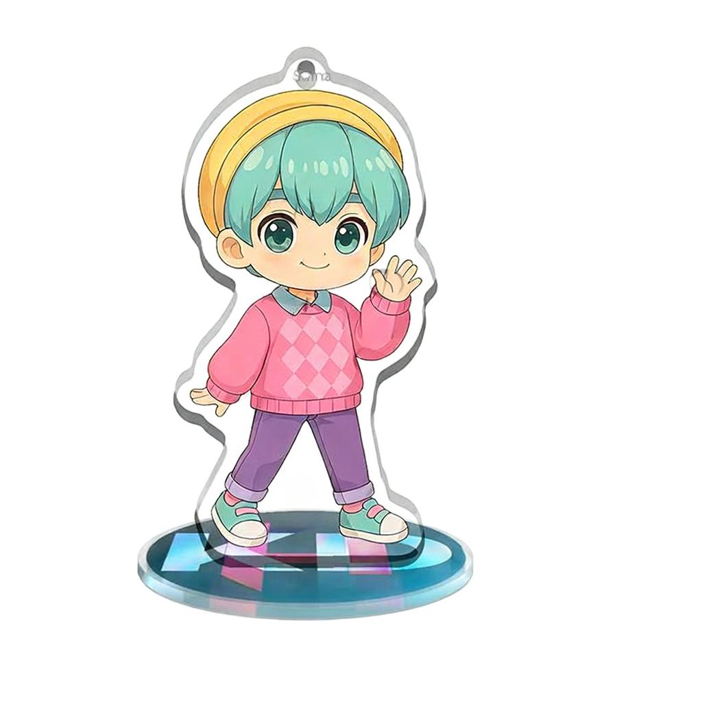 Girls Group Anime Peripheral Stand Girls Group Acrylic Stand Secondary Ornaments Small Stand Student Gift