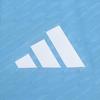 Adidas Heat.Rdy Brand Logo Round Neck Slim Fit Breathable Raglan Short Sleeve Soccer Shirt Unisex Tops Light-Blue JW9911