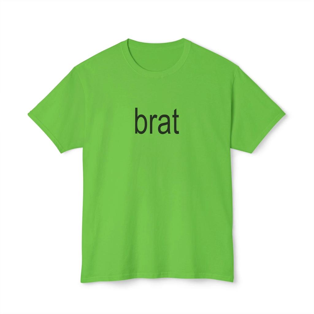 T-shirt in Cotone HD Brat di Charli XCX Maglietta Merchandising Album