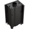 Water Heating Fireplace KRATKI MBZ Left 13 kW Ø 200