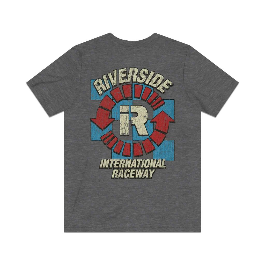 Riverside International Raceway 1957 F/B Vintage Men s T shirt 2XL