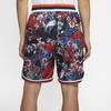 Nike DNA Floral Print Drawstring Mid-Rise Basketball Shorts Men Bottoms CK6348-455