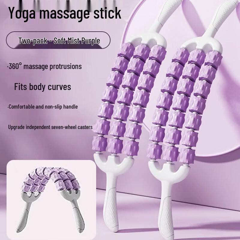 Flexible 3-Row Massage Roller
