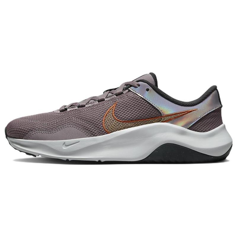 Nike Legend Essential 3 Next Nature Premium 'Purple Smoke Metallic Copper' Women's Training Soccer Shoes DQ4674-500