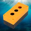 BX3 22mm Three Hole Push Button Switch Control Protective Box Case Waterproof