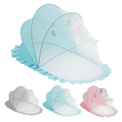 Bebek Sineklik Örtüsü, Bebek Beşiği Tam Yüz Sinek Geçirmez Örtü, Moğol Çadırı, Çocuk Katlanabilir Özel Tabanı Olmayan Sineklik.