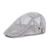 Síťovaná čepice Pánská a dámská Síťovaná látková Kšiltovka Jaro a léto Prodyšná Sluneční clona Literární Mládež Baret Pánská čepice