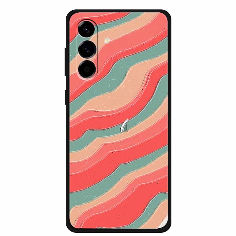 For Samsung Galaxy A37 A57 A17 5G Case Shockproof 3D Relief Emboss Luxury Soft Silicone Cases Cover for Samsung A57 A17 A37 5G