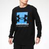 Under Armour Training Sports Round Neck Long Sleeve T-Shirt Men Tops Black 1361691-001