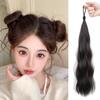 Hair Ring Ball Head Wig Rubber Band Flower Bud Hair Bag Self-winding Hair Bundle  Girls