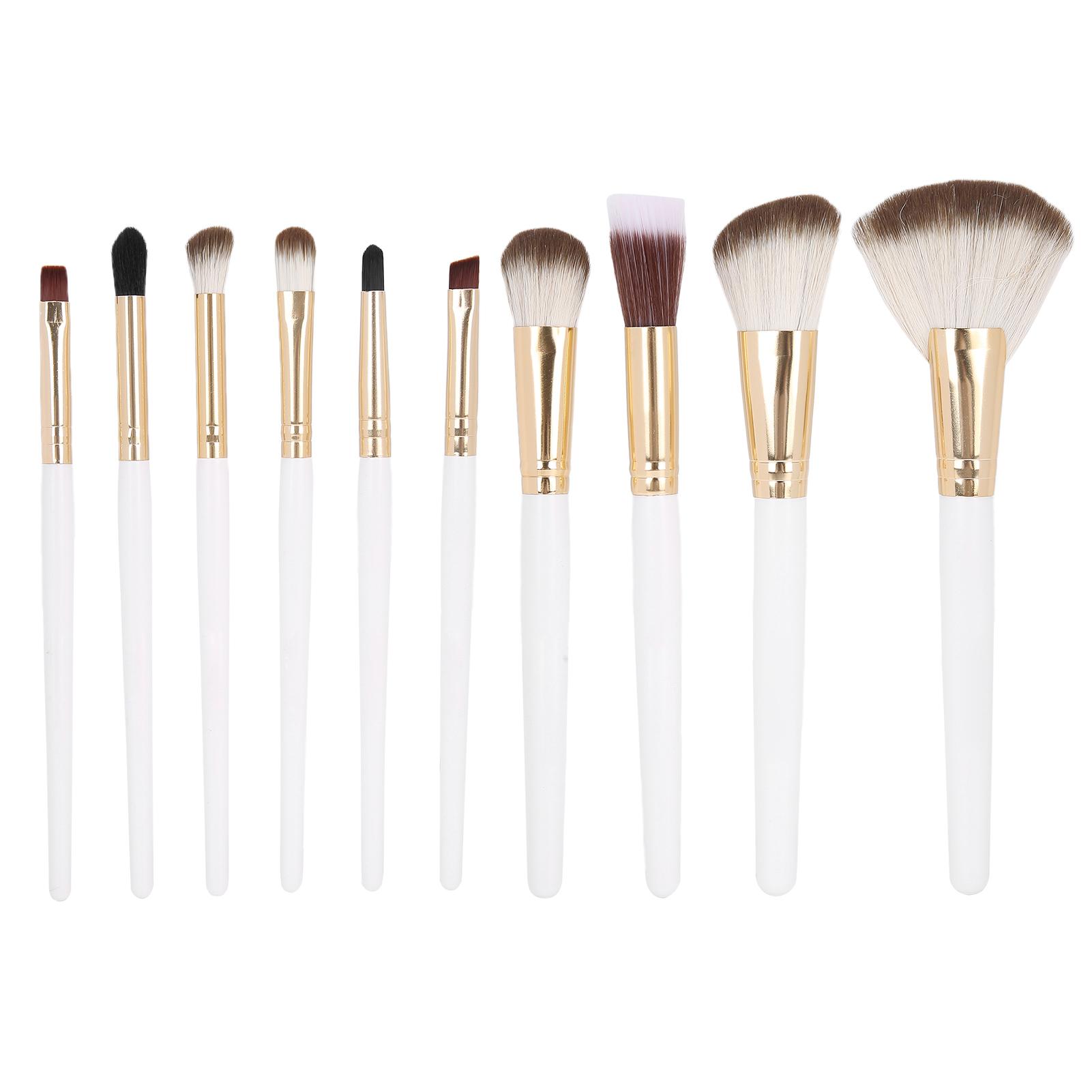 

SACE LADY 10pcs / Set Soft Hair Eye Shadow Blusher Brush Cosmetic Brush Makeup Tool