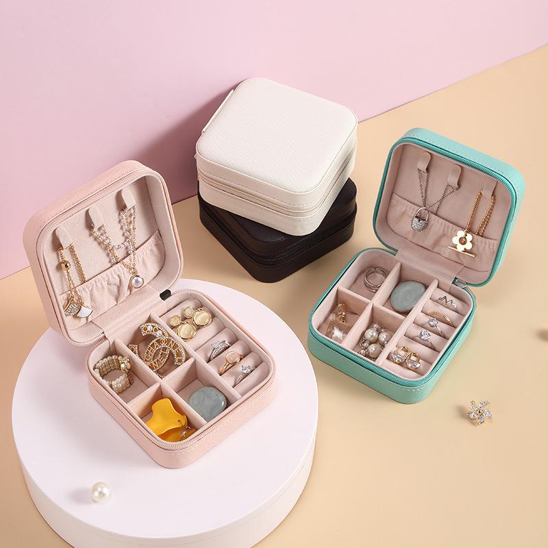 Elegant Jewelry Storage Box for Rings, Earrings, Necklaces, and Studs