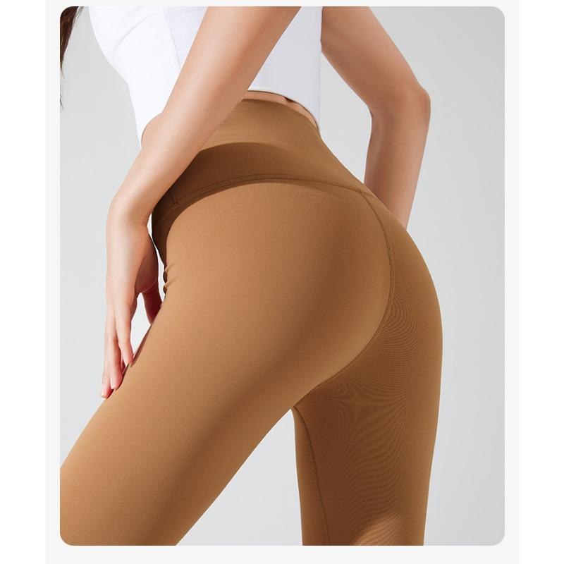 Kadın Sonbahar ve Kış Dolgulu Köpekbalığı Pantolon İnce Yoga Pantolonu