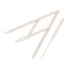 Eyebrow Measuring Ruler Stainless Steel for Measuring 1Pcs Sliding Golden Ratio