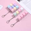 Stress Relief Fidget Keychain Keyboard Keycap DIY Clicker Toy 1PC Handheld Gadget for Work Study Travel School