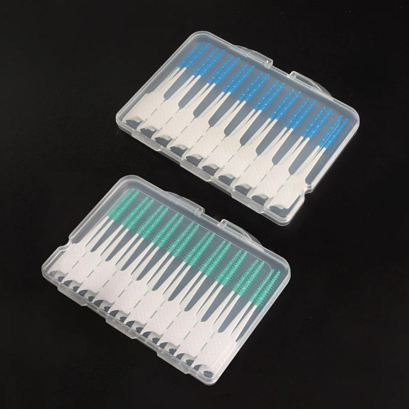 20/500pcs Disposable Interdental Brush Toothpicks Between Teeth Toothbrush Oral Hygiene Brushes Health Care Teeth Cleaning Tools