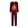 Druck Niedliches Familien-Set Pyjamas, Hauskleidung, Familien-Set Langarm-Oberteil Hosen-Set