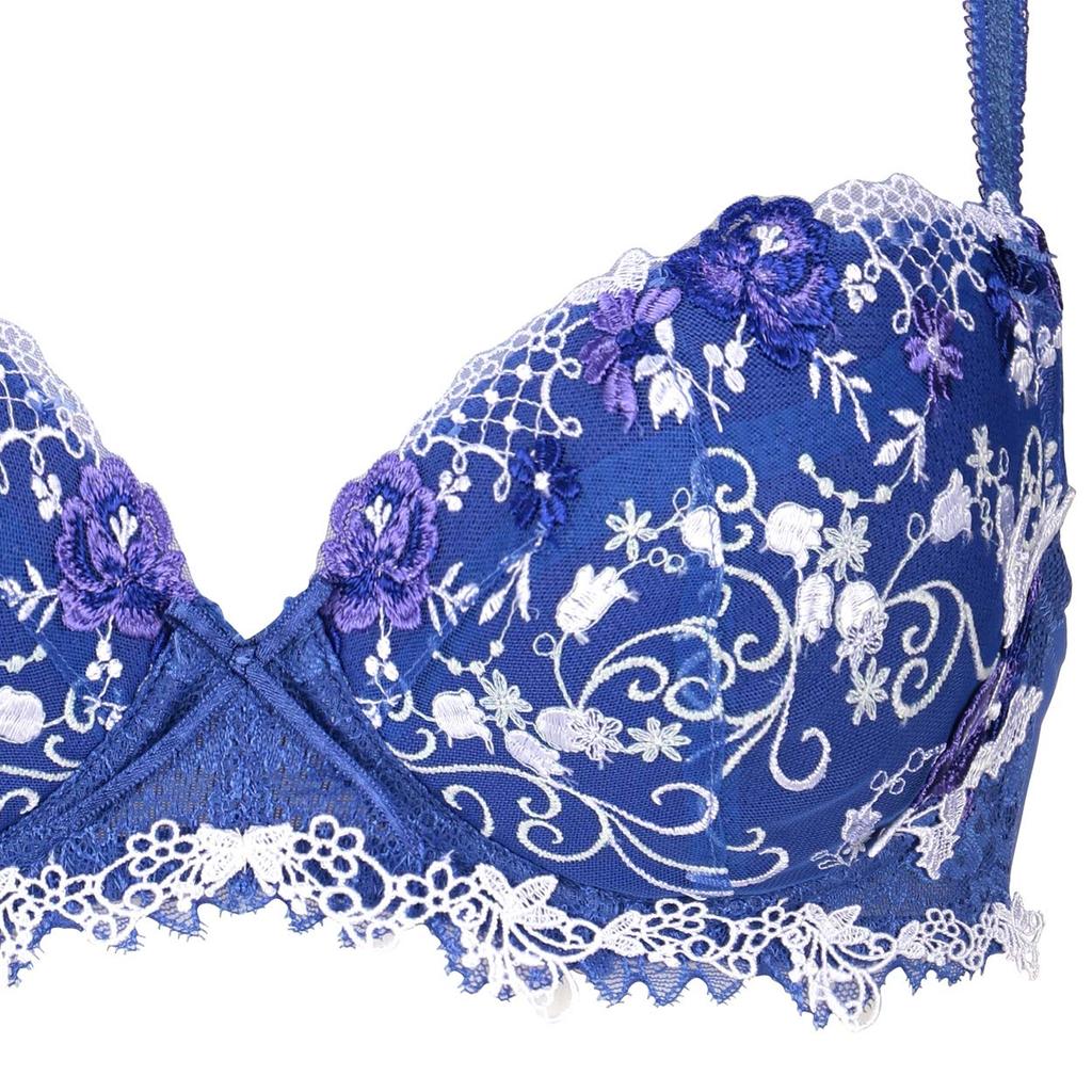 Triumph Premium Red Label 0072 M008 Size C65 Bra, (Blue),