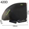 Heavy Duty Waterproof Cover for Mini Excavators 140x45x75 Inches Black