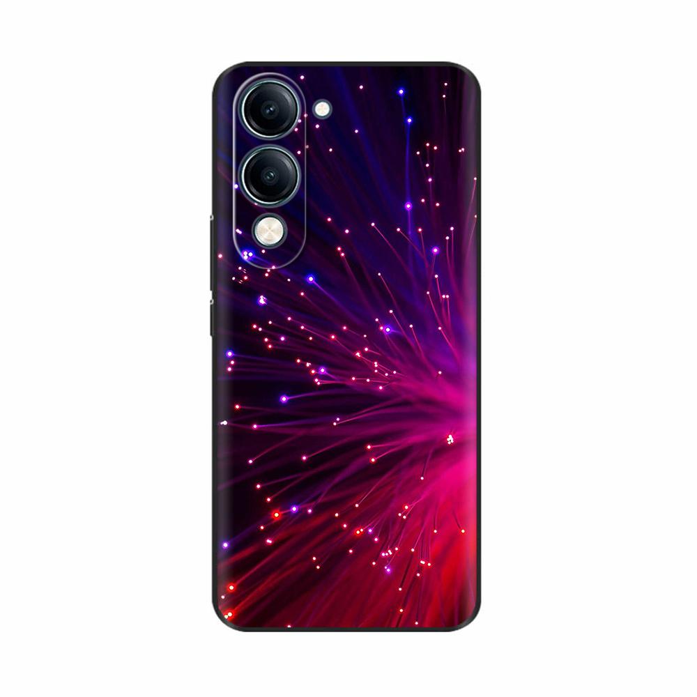 For Vivo Y19 Case 1915 Soft TPU Luxury Cute Silicone Case Bumper Back Phone Cover Coque For Vivo Y19s 2025 Cases V2419 Fundas