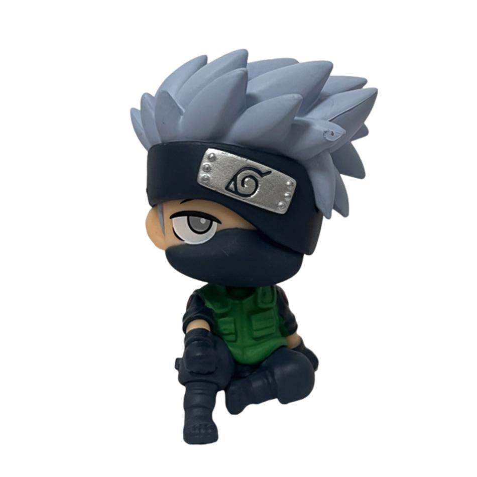 7-9Cm Naruto Anime Figure Uzumaki Naruto Kakashi Uchiha Sasuke Itachi Cute Toys Q Figurals Pvc Model Children Christmas Gift