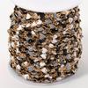 1meter Stainless Steel Enamel Black White Gray Love Heart Beads Chains for Necklace Bracelet Sweater Jewelry Making DIY