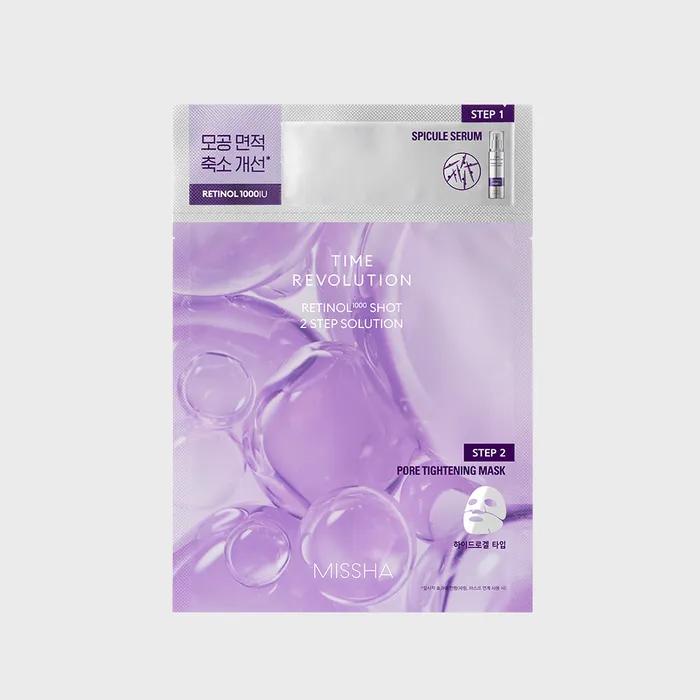 

[MISHA] Time Revolution Retinol 1000 Shot 2-ступенчатая маска-раствор