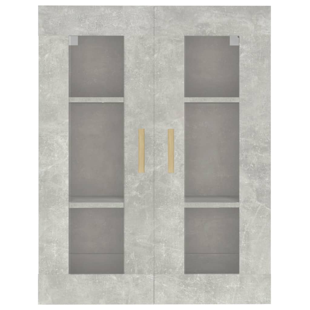 Vidaxl Wall Cabinet, Concrete Grey, 69.5X34X90 Cm
