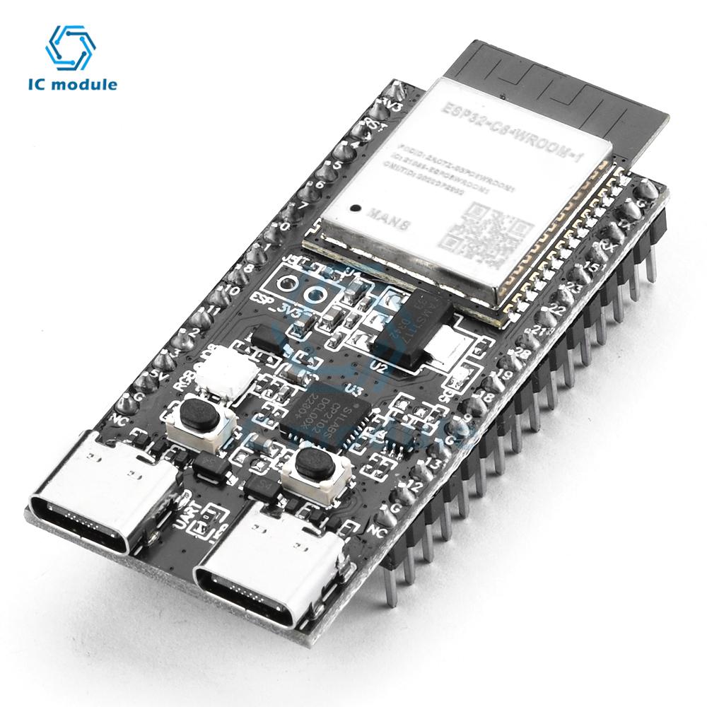ESP32-C6-DevKitC-1 WiFi Bluetooth Development Board Core Board CP2102 Onboard ESP32-C6-DevKitC-1-N8 Module TYPE-C Interface