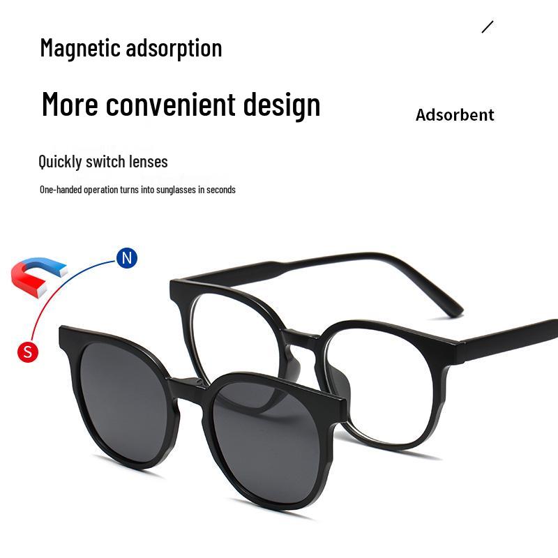 2024 High-End Magnetic Clip-On Polarized Sunglasses for Men & Women