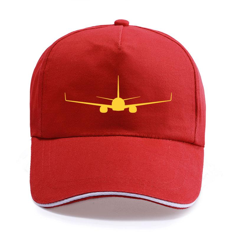 New Baseball Hat Boeing Plane Print Highquality Unisex Women Hat Casual Fashion Unisex Baseball Caps Snapback Hats