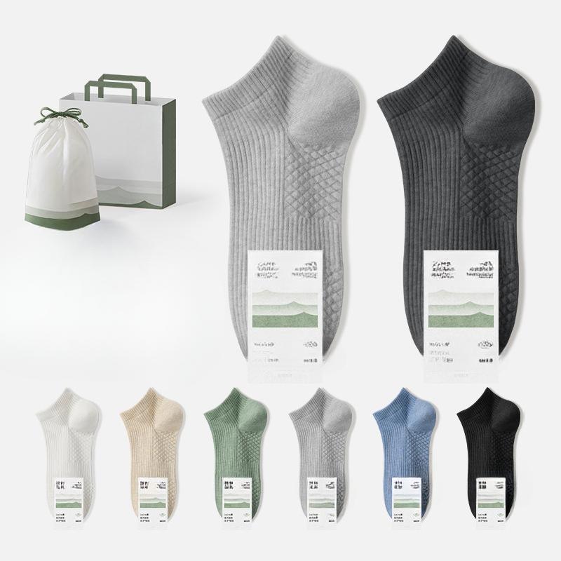 

Men s New Autumn Cotton Anti Bacterial Deodorant Socks 1 pair бежевий