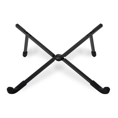 IRIS OHYAMA PC for Home Office Black Stand, Ultra-lightweight (approx. 100g), Foldable, Portable, 17-inch Compatible, Work, SX-B3A-B,