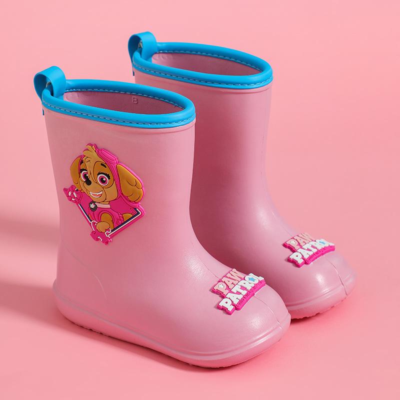 

Paw Patrol Children s Rain Boots Boys and Girls Students Toddler Anti-Slip Rain Boots Boys Baby Toddler Water Shoes Inner Length17cm світло-зелений колір