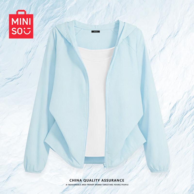 MINISO Women s UPF50+ Lightweight Sun Protection Hoodie S