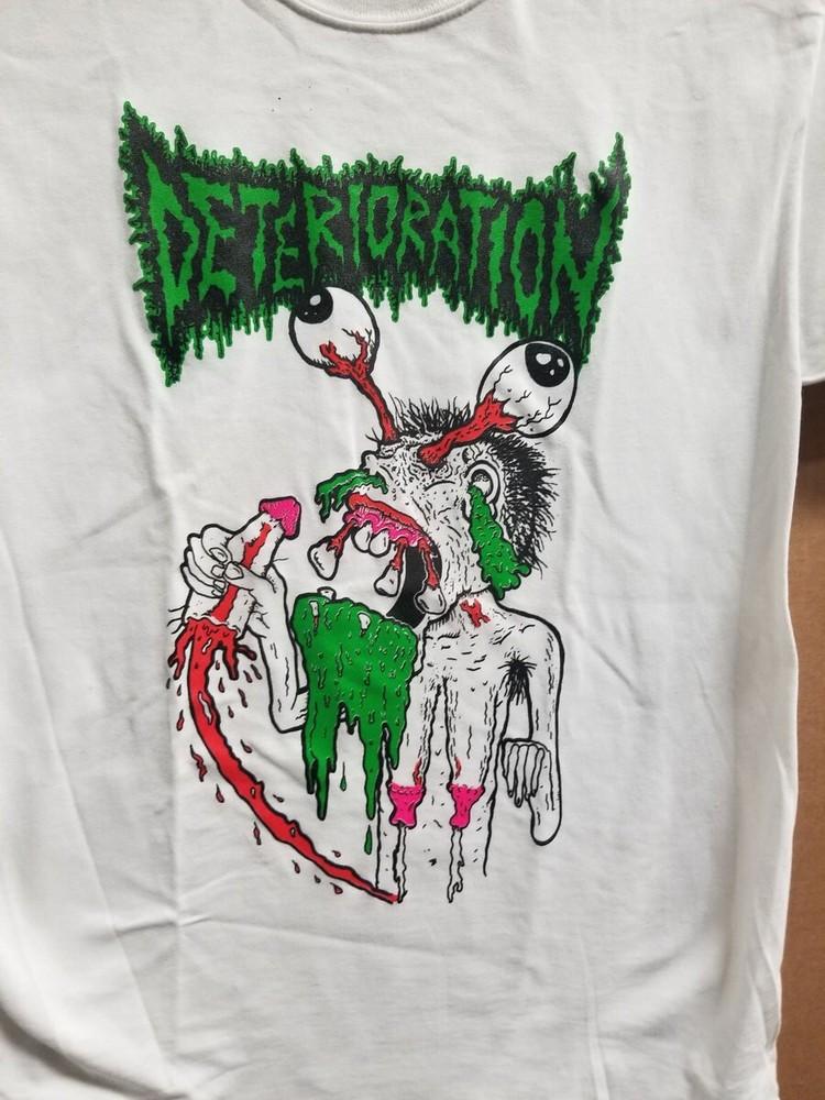 Rare! Deterioration Band Cotton Shirt Unisex Concert S to 5XL Unisex T-Shirt M