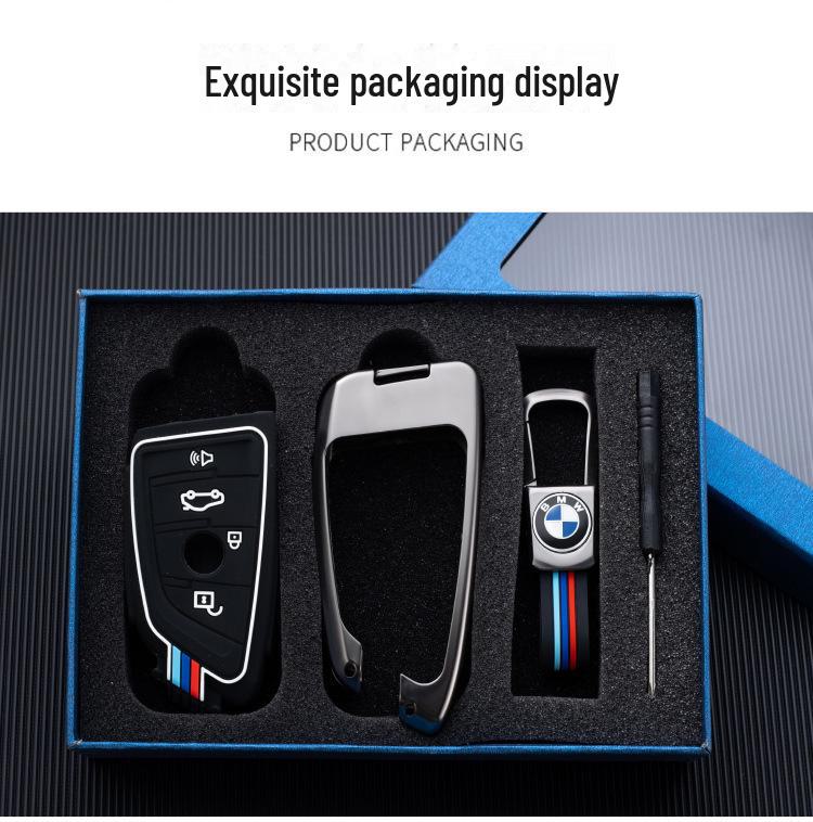 Husă Compatibilă pentru Cheie pentru BMW Seria 1, 3, 5, 7 & X1/X3/X5 – Design Unisex