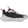 Новые детские кроссовки Adidas с низким верхом, дышащие, с нескользящей подошвой, для бега, черно-серые, детские JI1041
