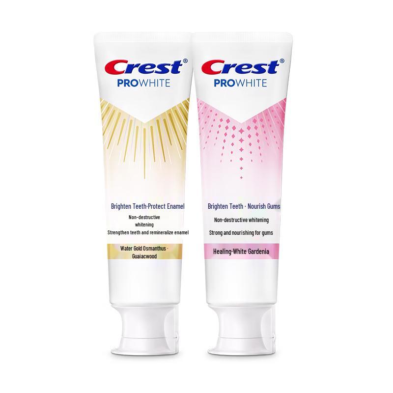 Crest Healthy Whitening Gum & Enamel Protection Toothpaste Duo