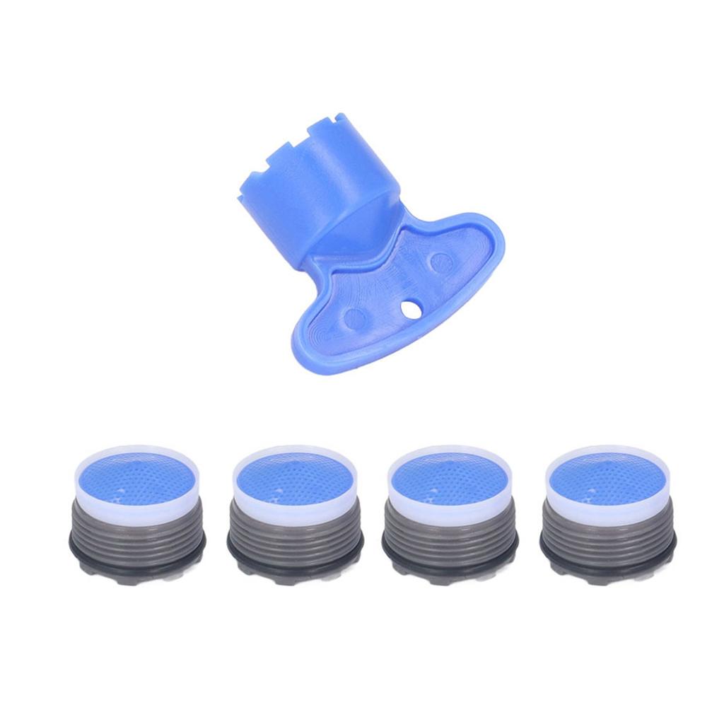 Faucet Insert Filter Aerator Flow Restrictor M18.5mm/0.73in Water Saving Faucet Replacement Part