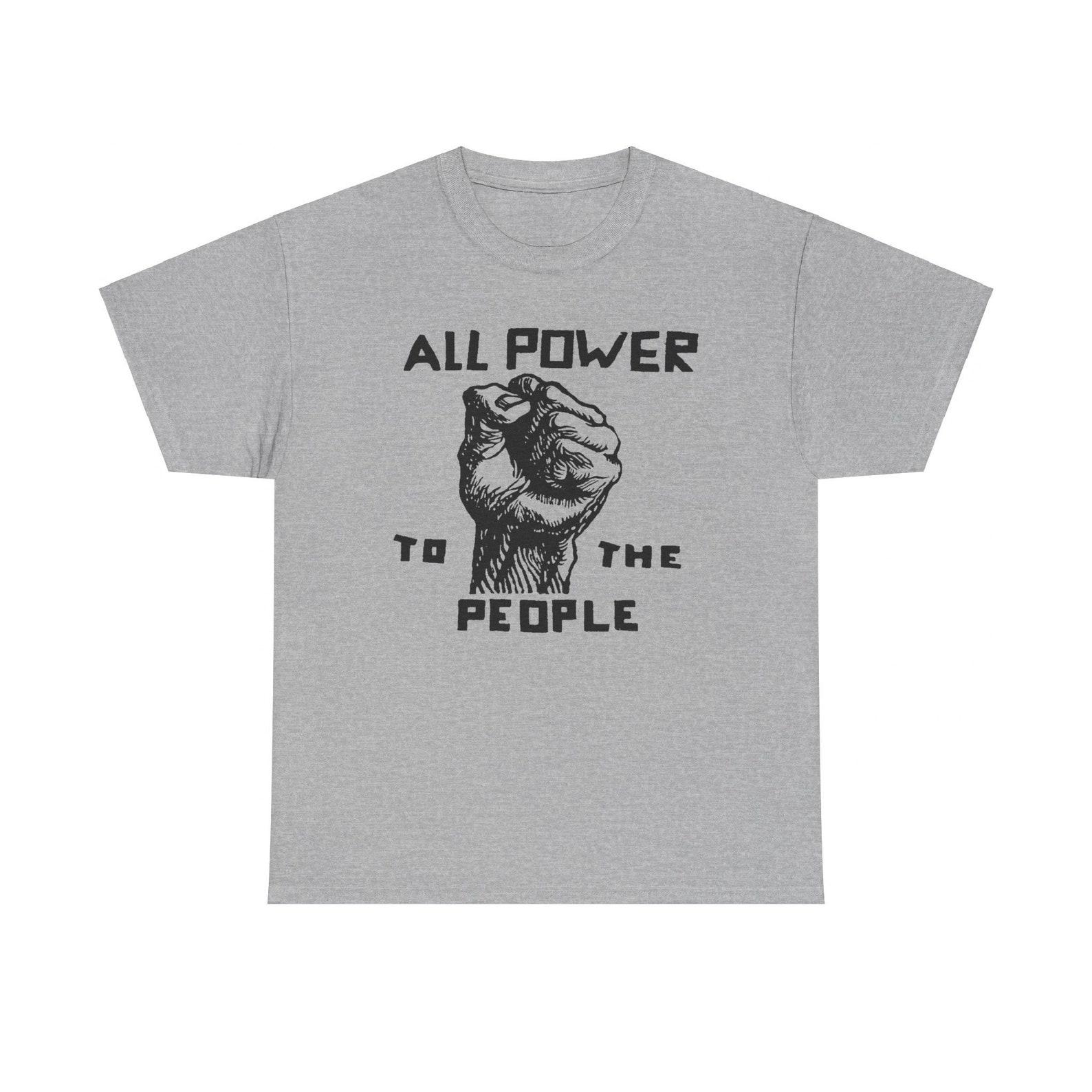 Black Panther Party T-Shirt: All Power To The People 2XL