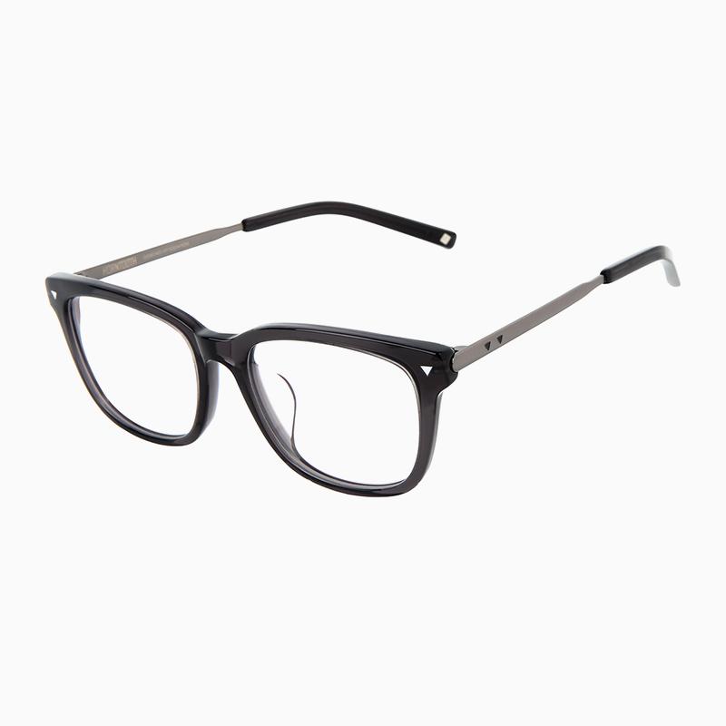Sodamon Acetate Metal Horn-Rimmed Eyeglass Frame Htp942-C03 (Unisex)