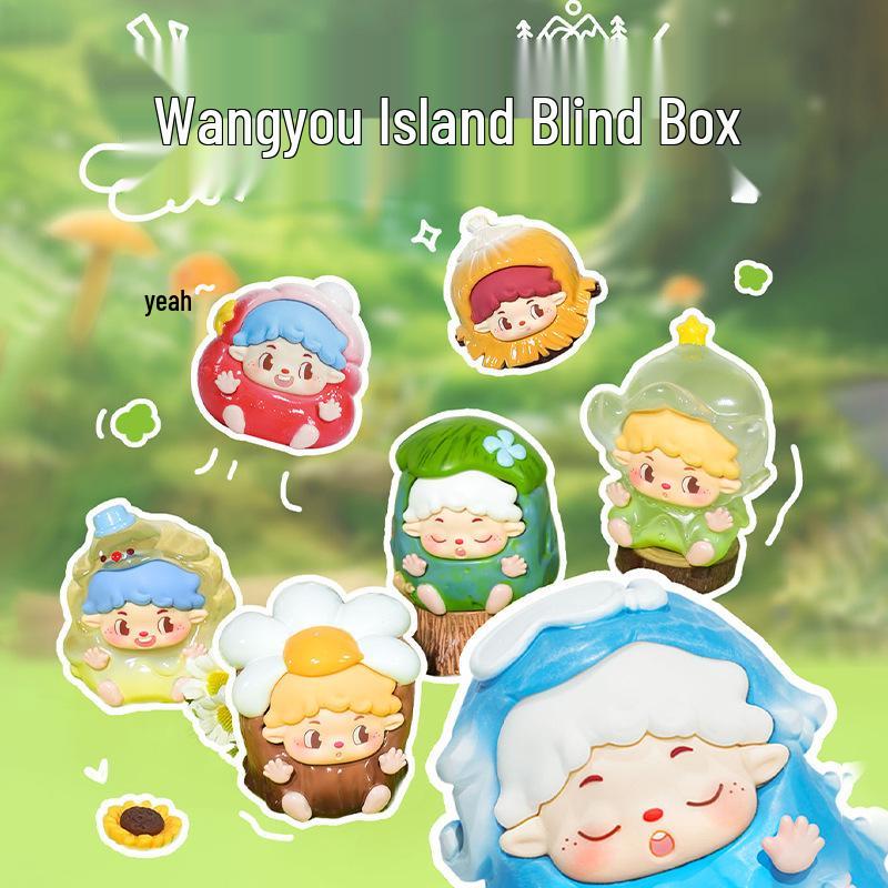 Cute Crystal Animal Ornament Blind Box: Desk Décor & Christmas Gift