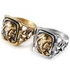 2026 European and American Retro Head Portrait Ring, Fashionable Personalized Men's Casting Ring