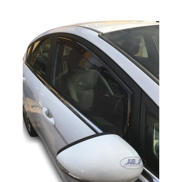 J&J AUTOMOTIVE | Heko Air Deflectors Wind Deflectors For Ford Fiesta 5D. Berlina 2008-2017