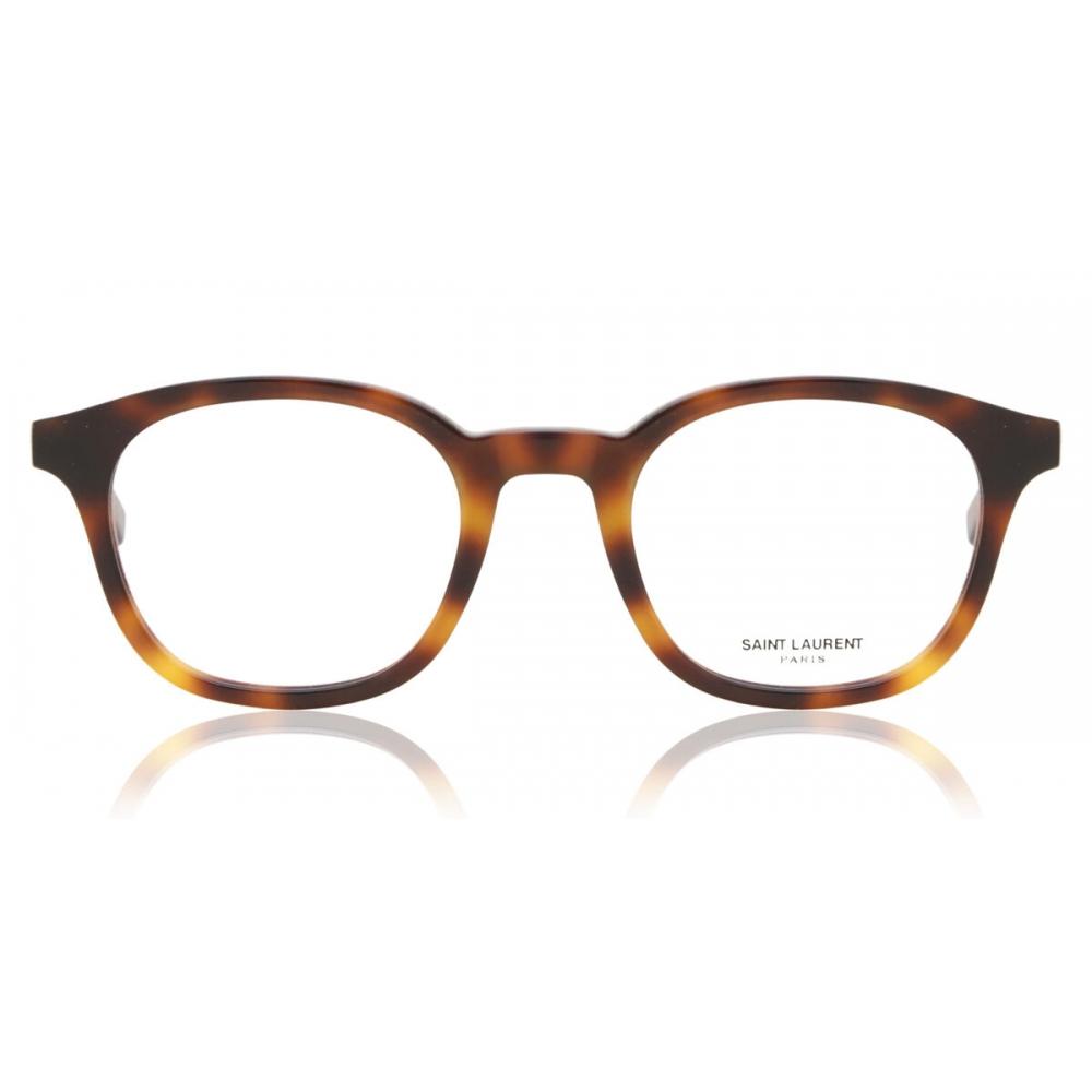 

Saint Laurent Sl 588 002 Unisex Eyeglasses Tortoise/50