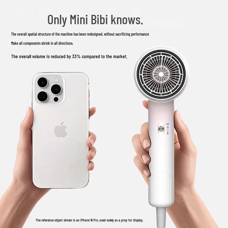 Mini 5W/8W/12W Hair Dryer with Negative Ion Care - Portable, Low-Power, Quick-Dry for Dorms