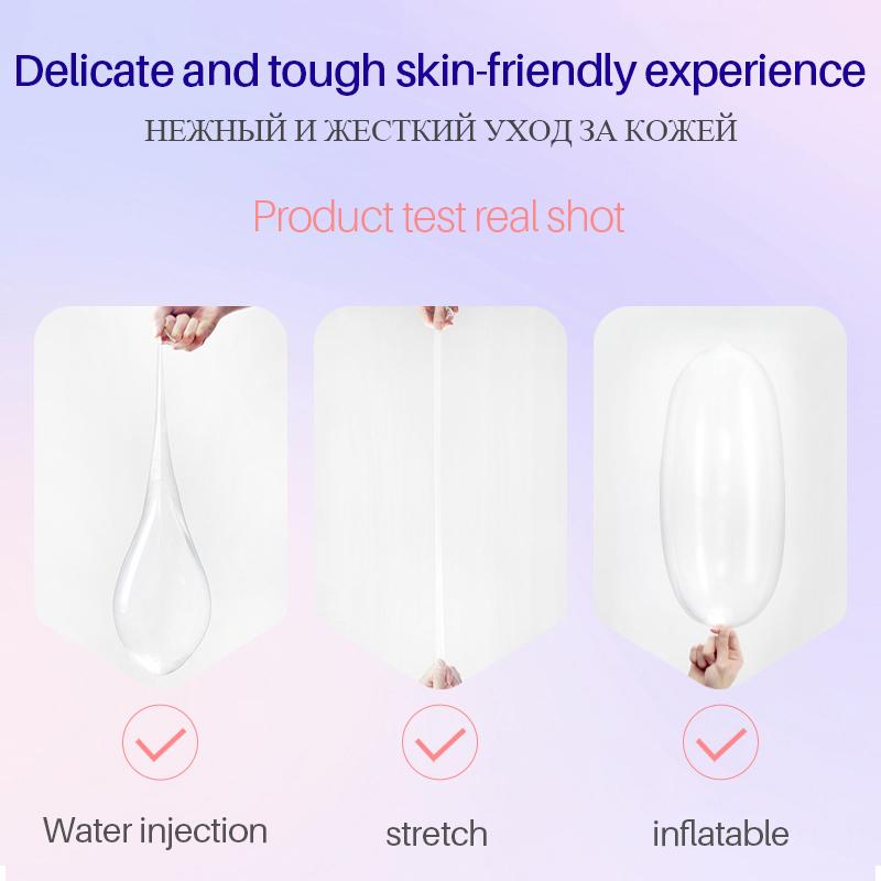 Elasun 001 Kondomy 50ks těsnější 49MM Produkty pro sexy dospělé Přírodní latex Malé kondomy Mini Close Fit