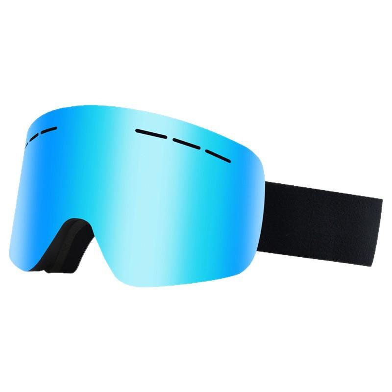 Double-layer anti-fog ski goggles, outdoor sports snow goggles for men and women, UV protection, windproof, compatible with prescription glasses,