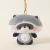 Cute Squirrel Plush Keychain Healing Stress Relief Bag Charm Birthday Gift for Girls